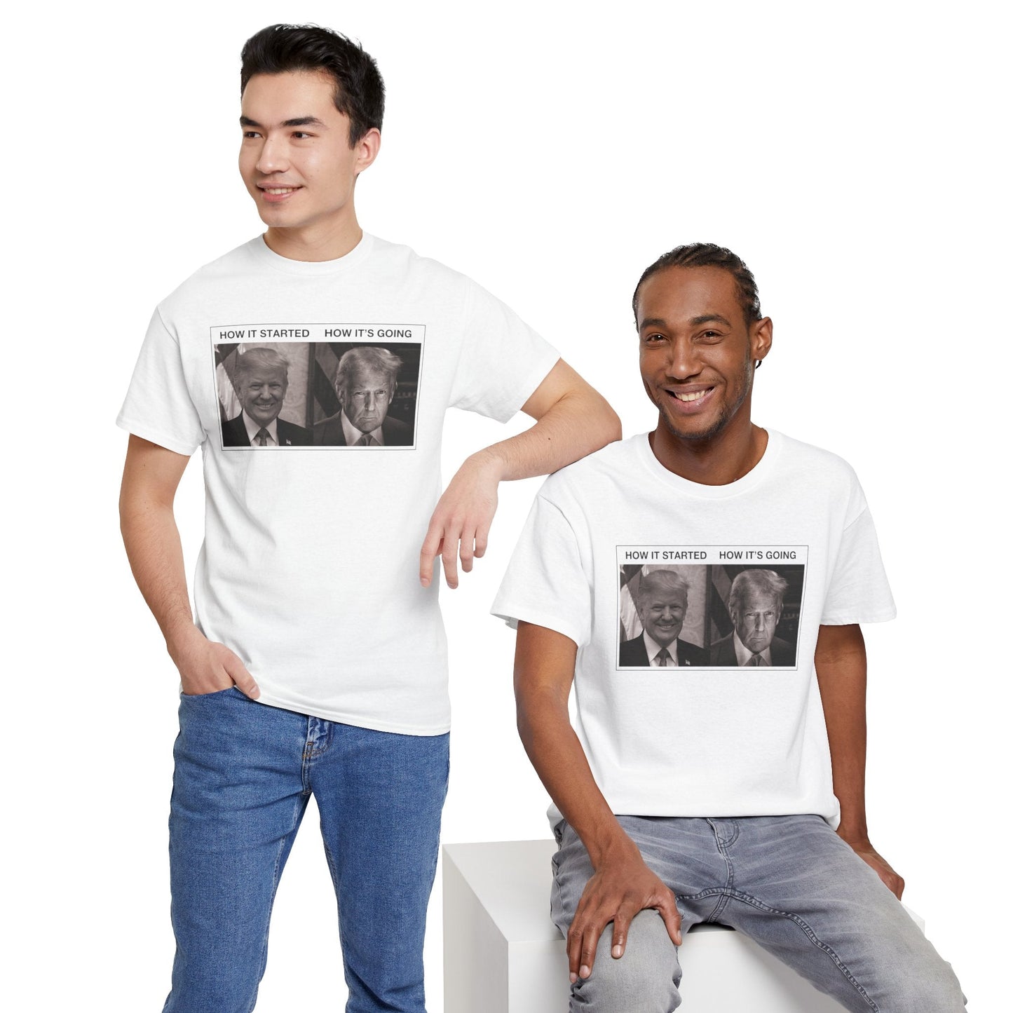 Then & Now Tee